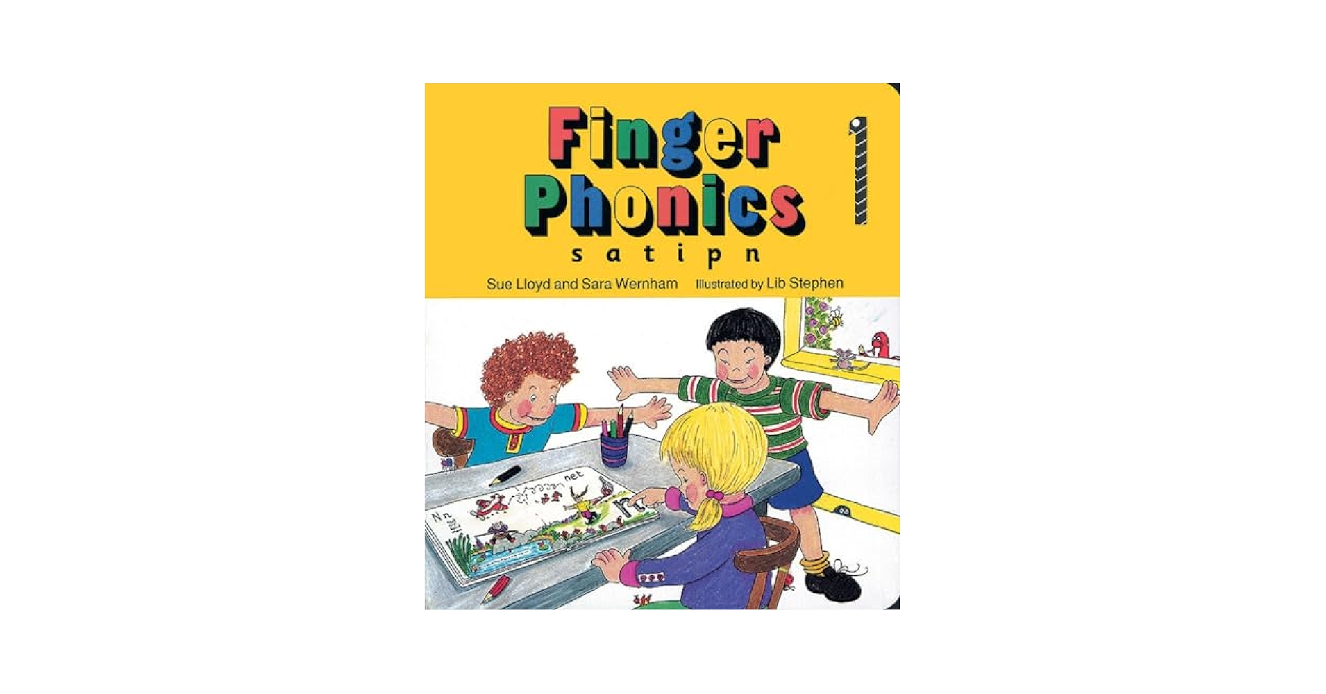 Jolly phonics Finger phonics １から７ b249535bc51c6ab4da0fa1300523f3